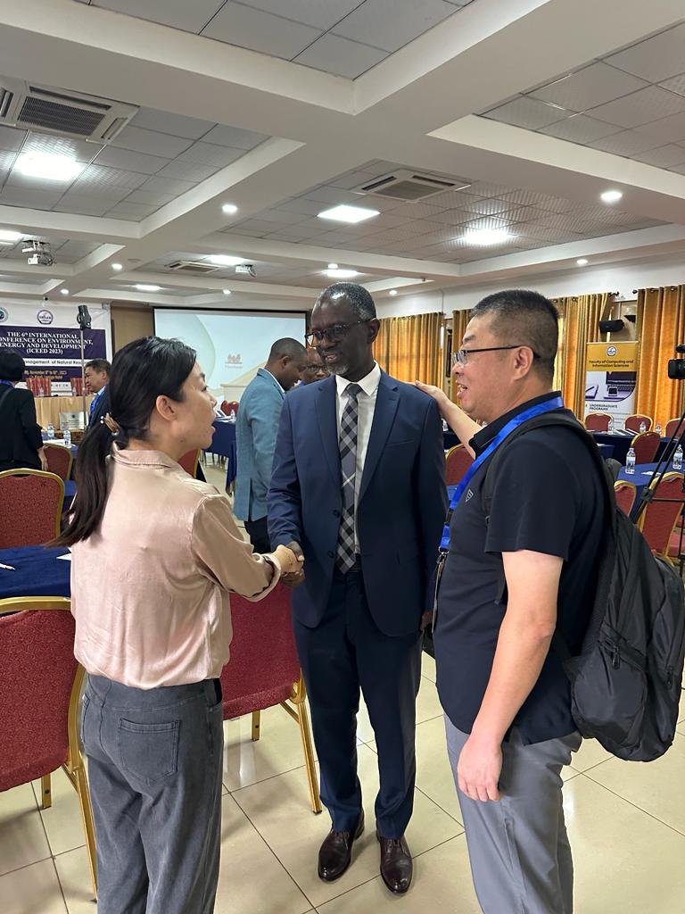 UNILAK DVAF with members of the Xinjiang Institute of Ecology and Geography (XIEG), the Chinese Academy of Sciences (CAS), and the Sino-Africa Joint Research Centre (SAJOREC) in the 6th International Conference on Environment, Energy, and Development (ICEED2023) in Kigali November 8, 2023.