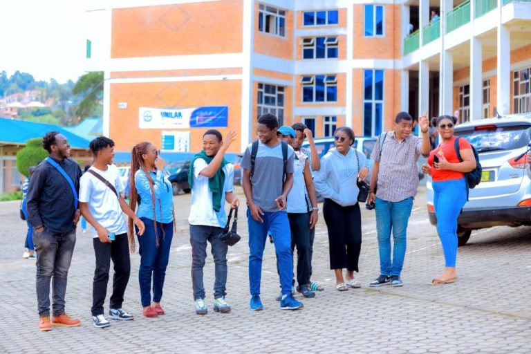 UNILAK's Students inside Kigali Campus