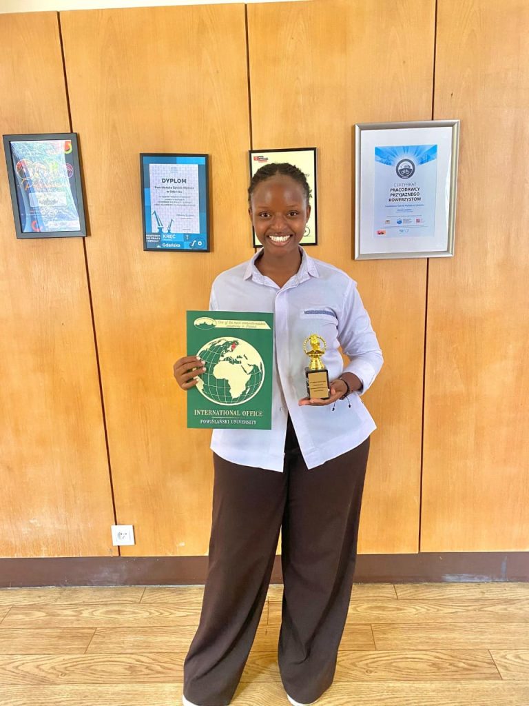 UNILAK student wins International Speech Contest in Poland