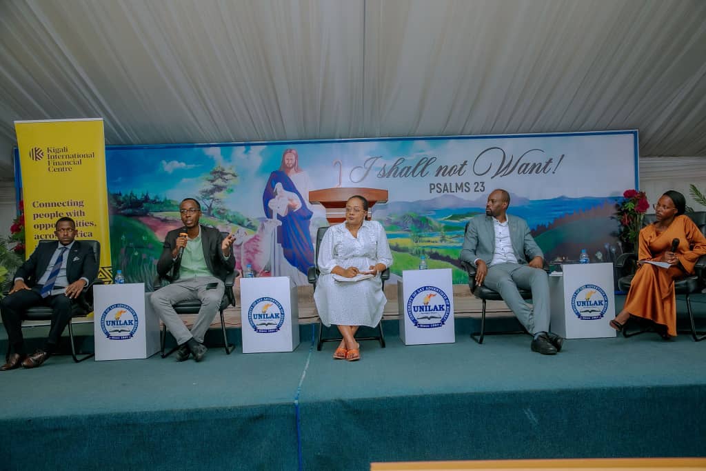 Rwanda Finance Limited (RFL) visited the University of Lay Adventists of Kigali (UNILAK) to engage students in an informative session aimed at enhancing their understanding of career opportunities, professional development pathways, and the evolving financial sector in Rwanda.